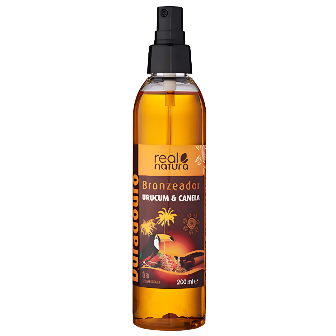 Óleo Bronzeador Urucum + Canela 200 ml Real Natura