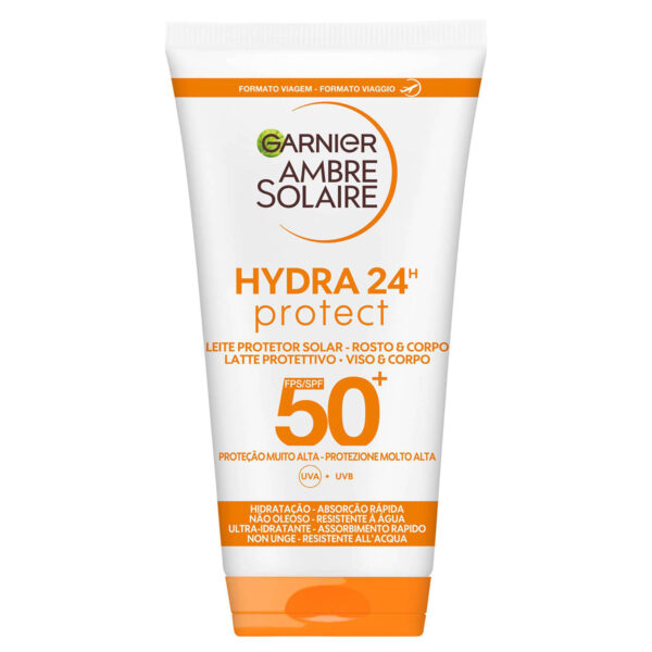 Protetor Solar Loção SPF 50 50ml Formato Viagem Garnier Ambre Solaire