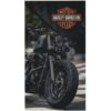 Toalha de Praia Microfibra Harley Davidson Urban Rebel