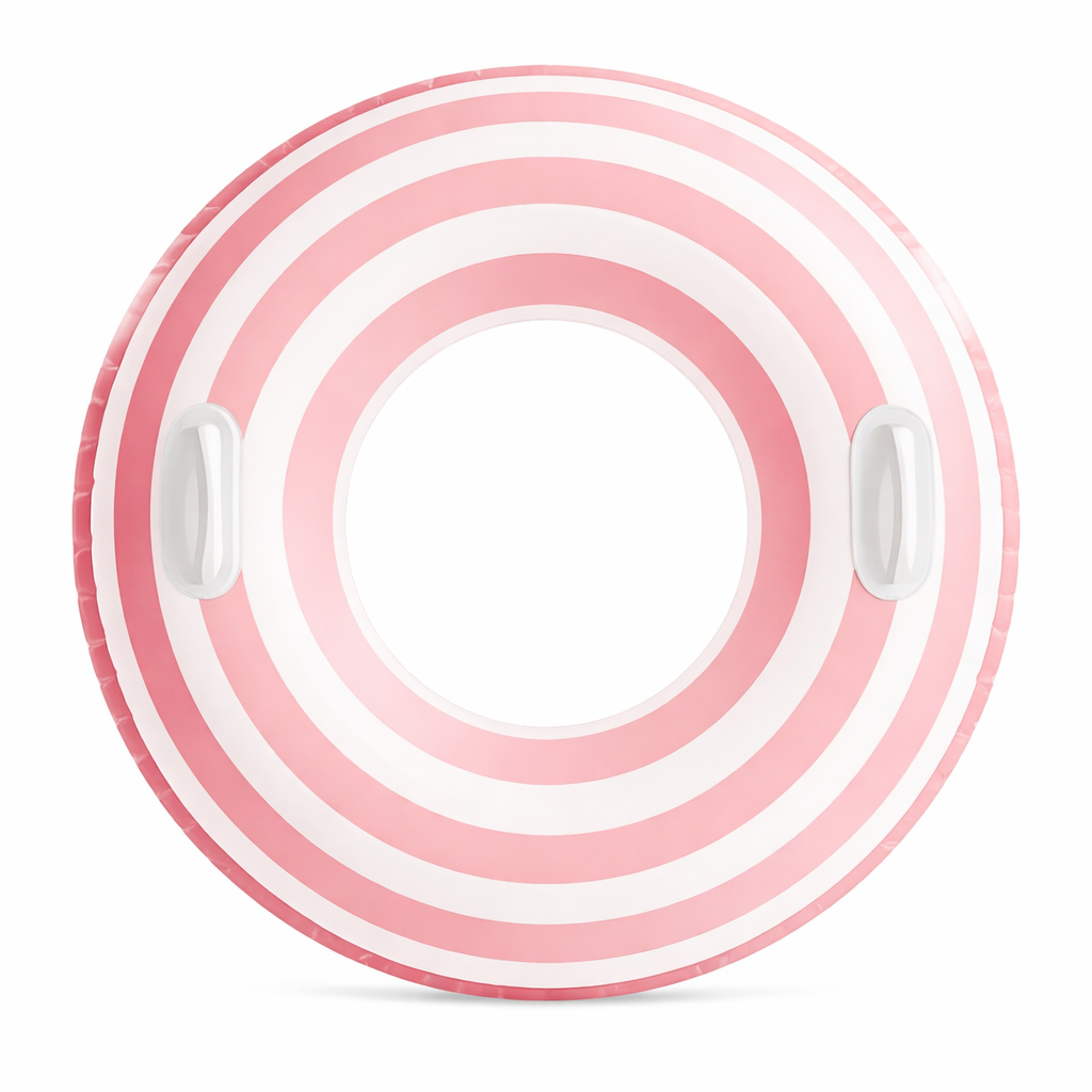 Bóia Insuflável Vórtice com Pegas Intex Rosa 59256