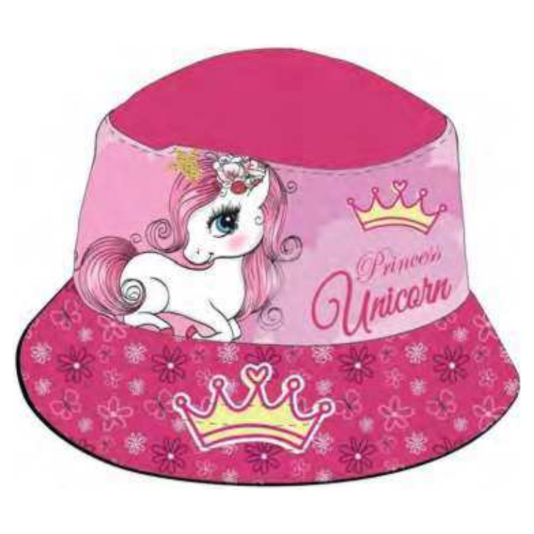Chapéu Panamá Estilo Pescador Princess Unicorn