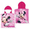 Poncho de Praia Criança Poliéster Minnie Lacinhos Disney