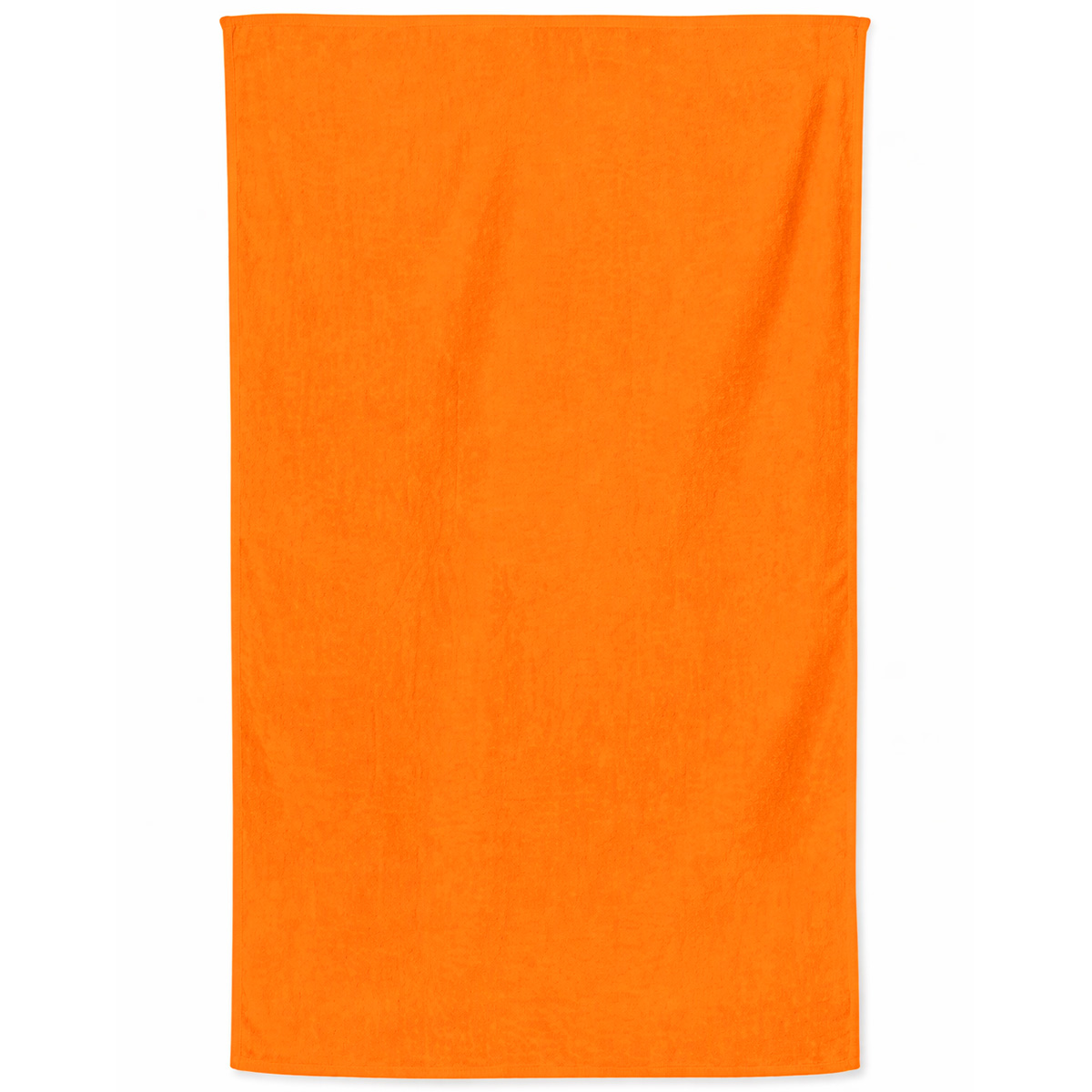 Toalha de Praia Microfibra Fluorescente 3D Perfect Beach Laranja