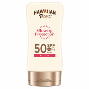 Hawaiian Tropic Loção Solar Glowing Protection SPF 50 180 ml