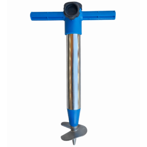 Pincho para prender Guarda-Sol Pega Dupla Alumínio Azul