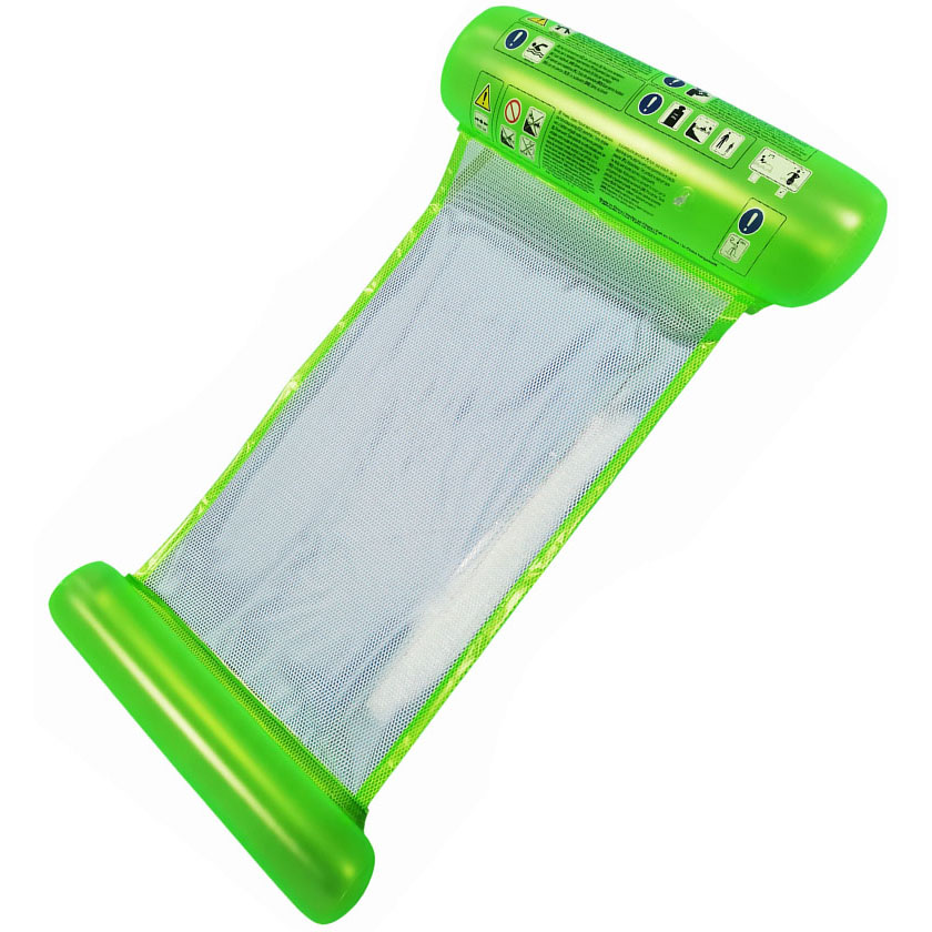 Colchão Flutuante com Rede Liso 140x73 Aremar Verde